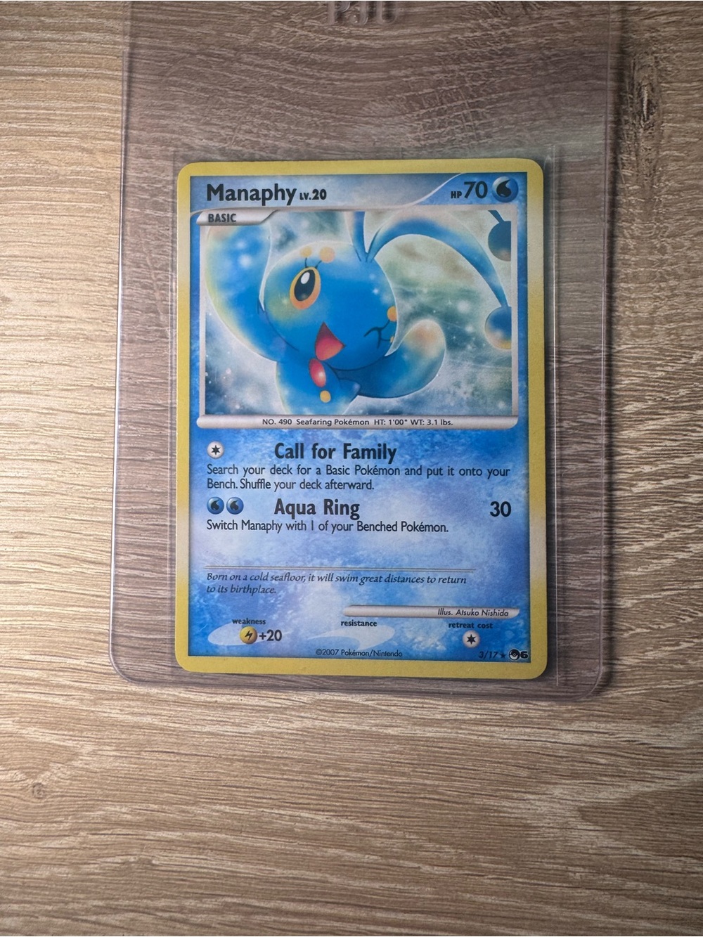 Manaphy #3/Pokemon POP Series 6